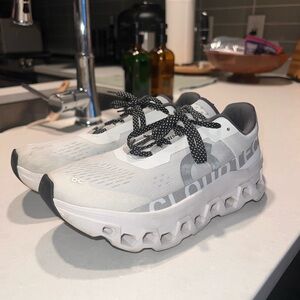 On Running CloudTec Athletic Shoes - White and Black